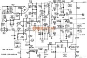 显示器电源中的LYMIC 214S型SVGA多频彩色显示器的电源电路图