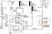 马自达中的马自达95TAURUS(3.8L)充电系电路图