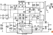 显示器电源中的SHARP SK-180型显示器电源电路图