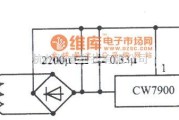 稳压电源中的固定正输出电压集成稳压电源电路图