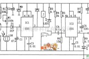 灯光控制中的555构成的高性能路灯光电控制电路图