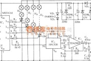 灯光控制中的MS51C61程控流水彩灯伴鞭炮声控制电路