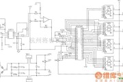 LED电路中的数显湿度计电路图