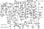 LYMIC 214S型SVGA多频彩色显示器的电源电路图