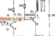 光电接收电路中的光线变化探测器驱动继电器电路图
