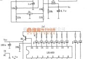 LED电路中的LB1409九位LED电平显示驱动电路图