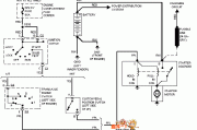 通用97奥兹莫比尔ACHIEVA起动系统电路图