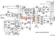 显示器电源中的EMC EM-1型彩色显示器的电源电路图