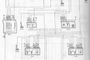 东风雪铁龙中的神龙毕加索2.0L轿车后门电动门窗电路图