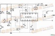 灯光控制中的声控照明灯电路图（SL517）