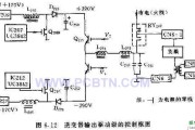 逆变器输出驱动级控制电路框图