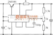 电源电路中的μA723构成的15V可调稳压电源