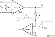 仪表放大器中的由INA118构成的交流耦合仪表放大器
