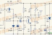 无线发射中的自制无线调频话筒的电路图