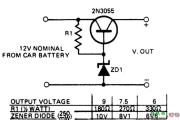 简单12V转6V转换器电路