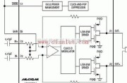 音频电路中的MAX98304D类音频放大应用电路原理图