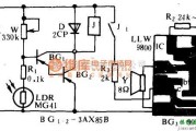 报警控制中的煤气灶熄火报警器电路图
