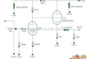 综合电路中的6DJ8+6AS7/6080/6N5大电流耳放电路图