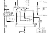 日产中的天籁A33-EL转向灯电路图一