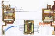 科健K518型手机排线元件分布图