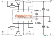 稳压电源中的±15V跟踪稳压电源之三电路图