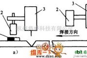 传感器电路中的传感器与焊嘴固定方式的电路图