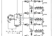 电源电路中的玩具模型路标指示电路