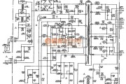 显示器电源中的AOC CM-333型彩色显示器的电源电路图