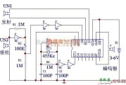 自动控制中的超声波测距报警控制芯片电路
