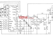 用BA3106的多功能电风扇伴大自然音响控制电路