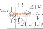 灯光控制中的单结晶体管触发的单向闸管调光灯电路(2)