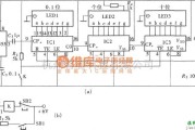 定时控制中的由NE555、CD40110构成的三位数显式电子计时器电路图