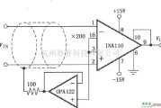 仪表放大器中的具有屏蔽驱动的仪表放大电路INA110