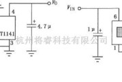 开关电路中的SPT1141／1151多功能开关控制器的典型应用电路图