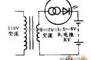 光敏二极管、三极管电路中的发光二极管缓慢充电电路图