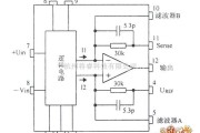 增益可调放大中的基于数控增益编程仪器放大器PGA202／203电路图