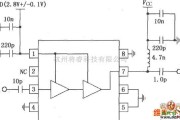 仪表放大器中的RF2324构成的1880MHz内部集电极偏置放大器应用电路图