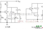 基础电路中的并联改进型电容三点式振荡电路原理图