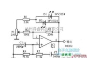 正弦信号产生中的使用发光二极管和运算放大器的400Hz正弦波电路