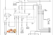 丰田中的94年凌志ES300大灯电路图(有DRL)