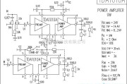 集成音频放大中的TDA1010A功放电路