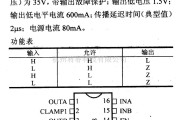 数字电路中的驱动器和通信电路引脚及主要特性DS3668 四外围驱动器