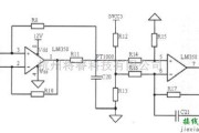 传感器电路中的基于铂电阻温度传感器的接口电路图