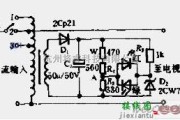 检测电路中的采用发光二极管的TV电源监测电路