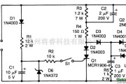 电源电路中的100Vrms电压调节器
