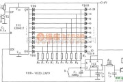 定时控制中的由CD4017、LM555构成的多级定时程序控制电路图