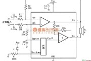 集成音频放大中的LM4904差分输入音频放大电路