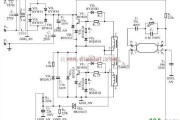 电源电路中的基于HF-TL荧光灯电子镇流器的电路