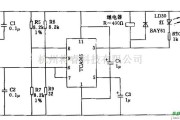 专用测量/显示电路中的采用集成心路的电阻误差测量仪电路图