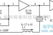 多种频率信号中的2～20MHz变频晶体管振荡器